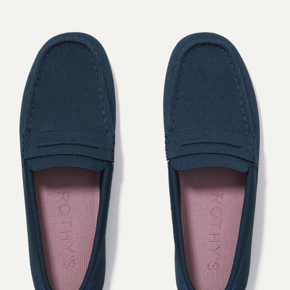 Navy Rothy’s drivers - excellent condition